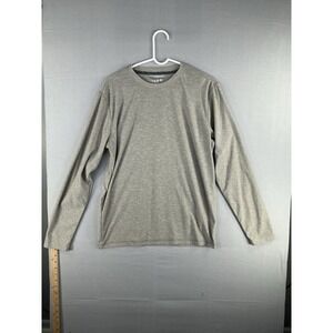 Xcelsius Active Long Sleeve Athletic T-Shirt Gray Men's Small Performance‎ Tee